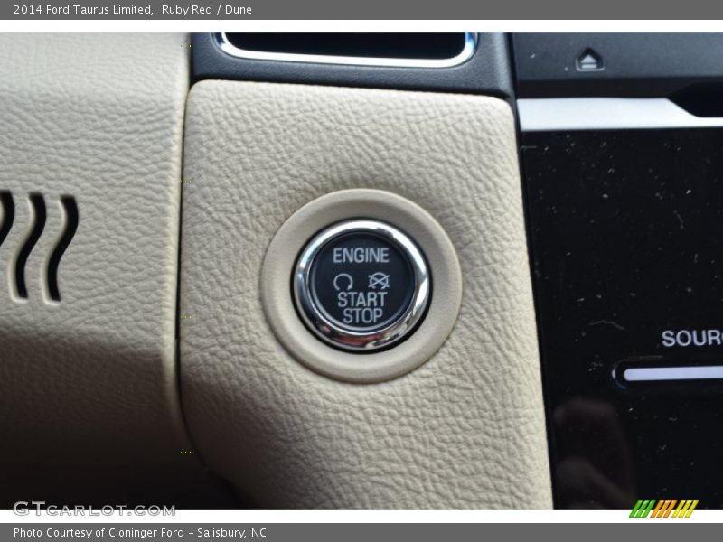 Ruby Red / Dune 2014 Ford Taurus Limited