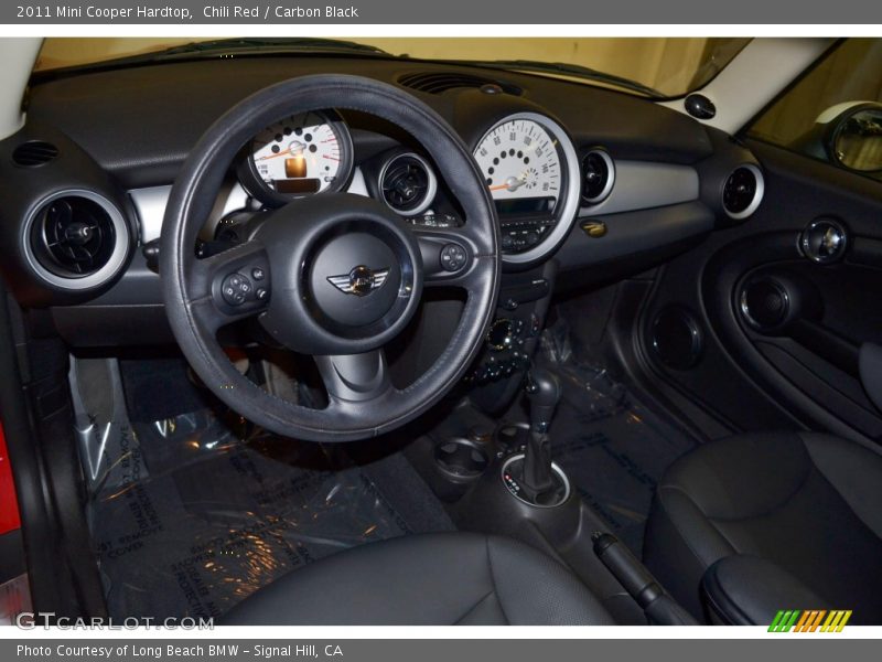 Chili Red / Carbon Black 2011 Mini Cooper Hardtop