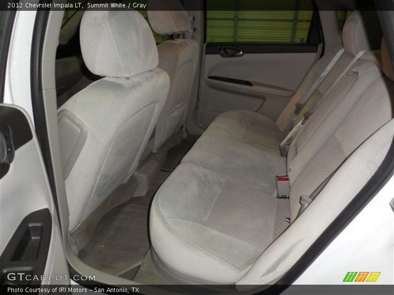 Summit White / Gray 2012 Chevrolet Impala LT