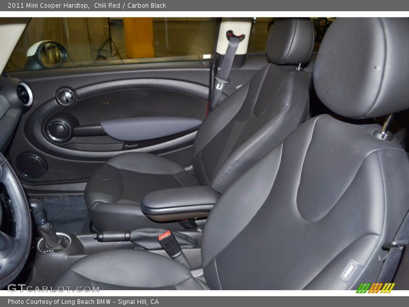 Chili Red / Carbon Black 2011 Mini Cooper Hardtop