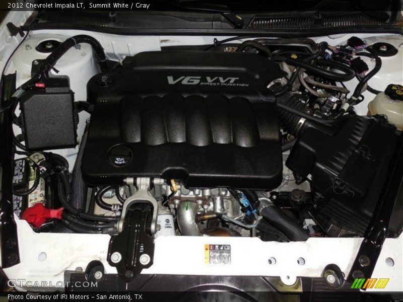 Summit White / Gray 2012 Chevrolet Impala LT