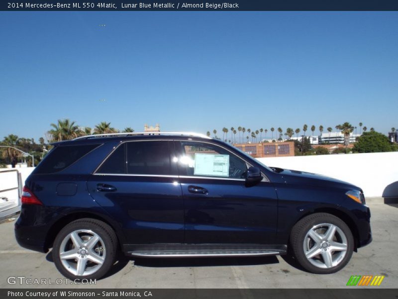  2014 ML 550 4Matic Lunar Blue Metallic