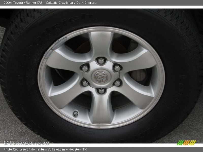 Galactic Gray Mica / Dark Charcoal 2004 Toyota 4Runner SR5