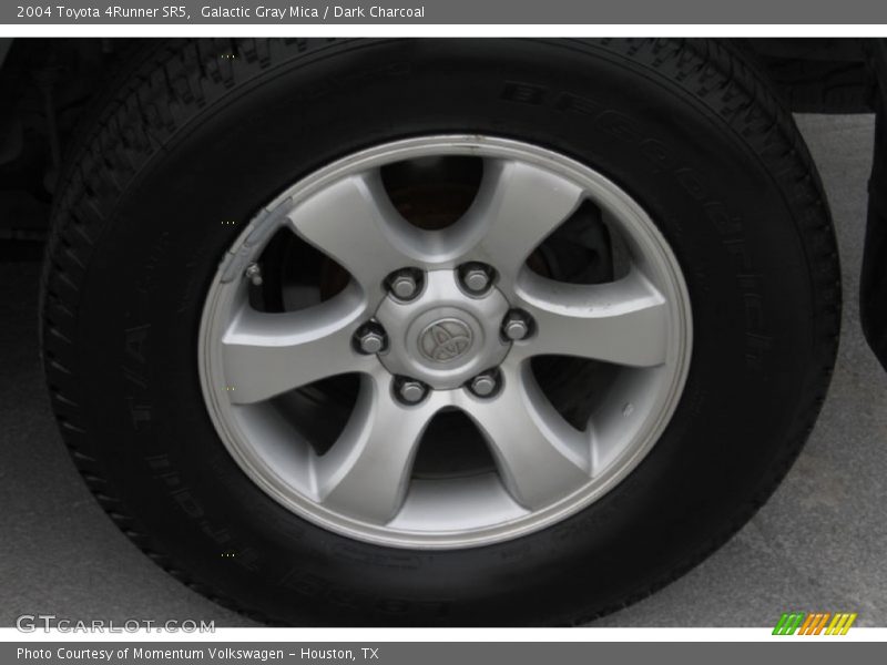 Galactic Gray Mica / Dark Charcoal 2004 Toyota 4Runner SR5