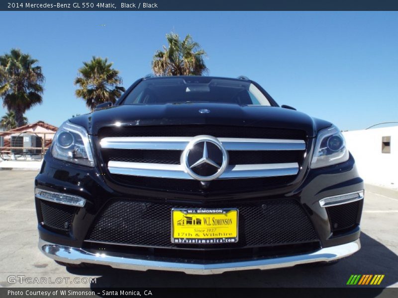 Black / Black 2014 Mercedes-Benz GL 550 4Matic