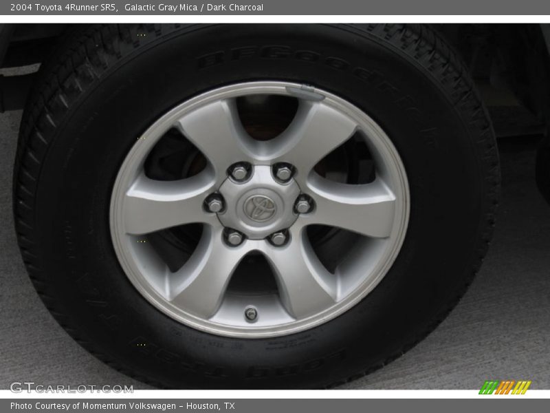 Galactic Gray Mica / Dark Charcoal 2004 Toyota 4Runner SR5