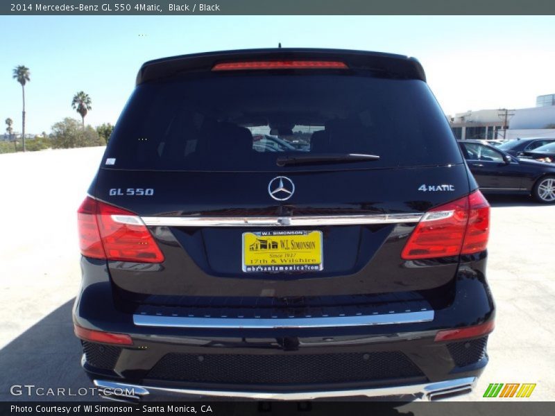 Black / Black 2014 Mercedes-Benz GL 550 4Matic