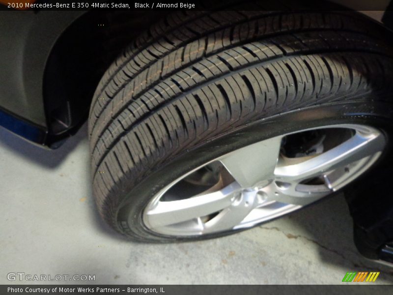Black / Almond Beige 2010 Mercedes-Benz E 350 4Matic Sedan