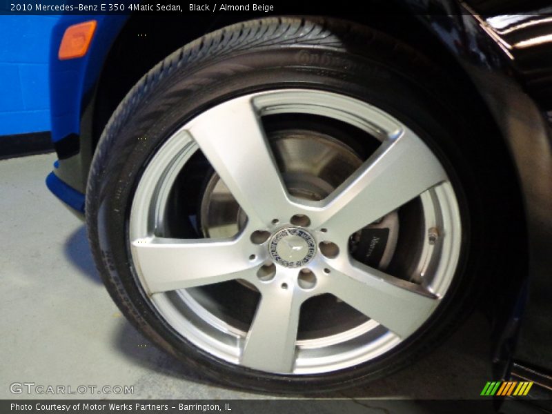 Black / Almond Beige 2010 Mercedes-Benz E 350 4Matic Sedan