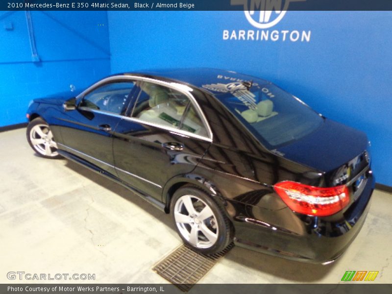 Black / Almond Beige 2010 Mercedes-Benz E 350 4Matic Sedan