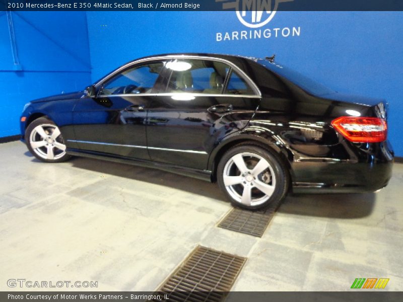Black / Almond Beige 2010 Mercedes-Benz E 350 4Matic Sedan