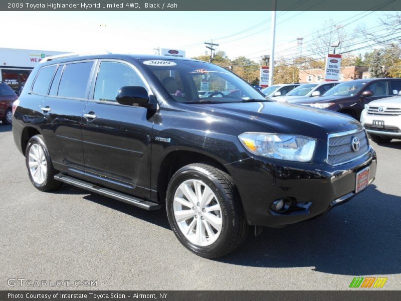 Black / Ash 2009 Toyota Highlander Hybrid Limited 4WD