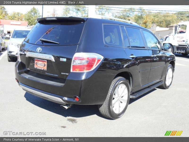 Black / Ash 2009 Toyota Highlander Hybrid Limited 4WD