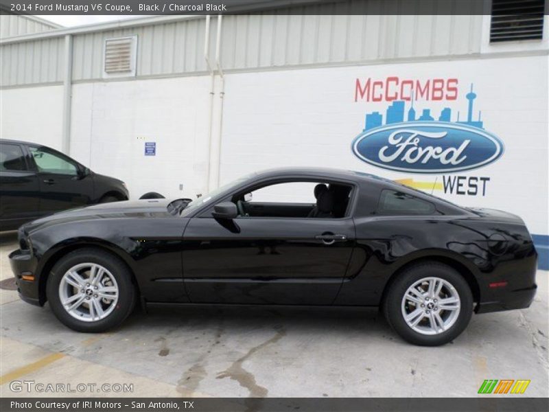Black / Charcoal Black 2014 Ford Mustang V6 Coupe