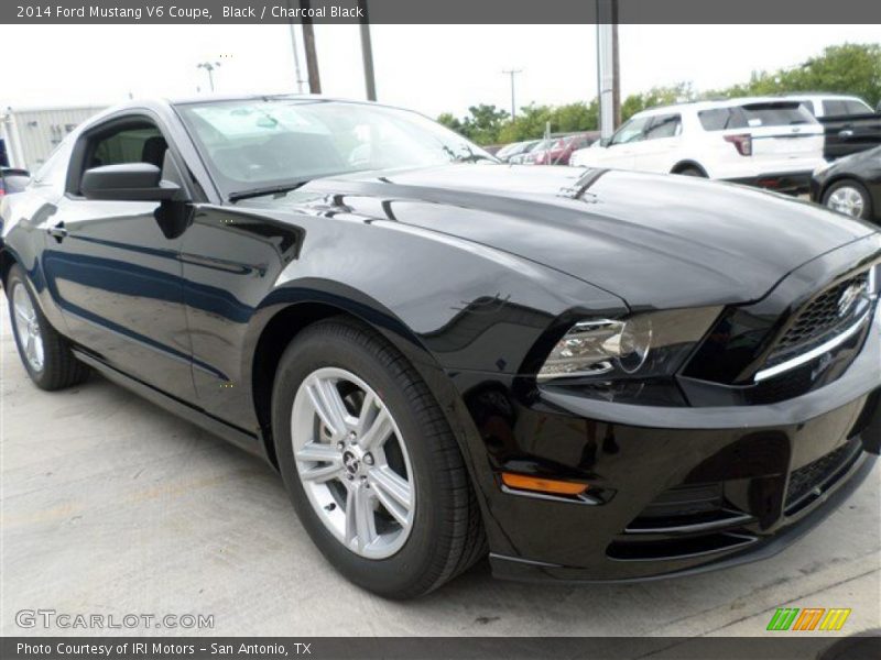 Black / Charcoal Black 2014 Ford Mustang V6 Coupe