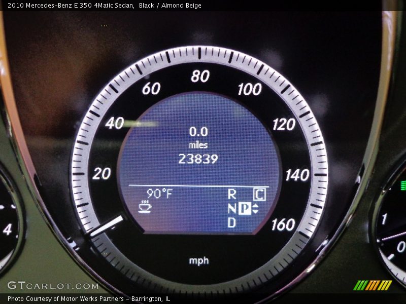 Black / Almond Beige 2010 Mercedes-Benz E 350 4Matic Sedan