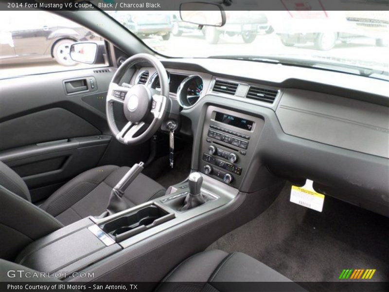 Black / Charcoal Black 2014 Ford Mustang V6 Coupe