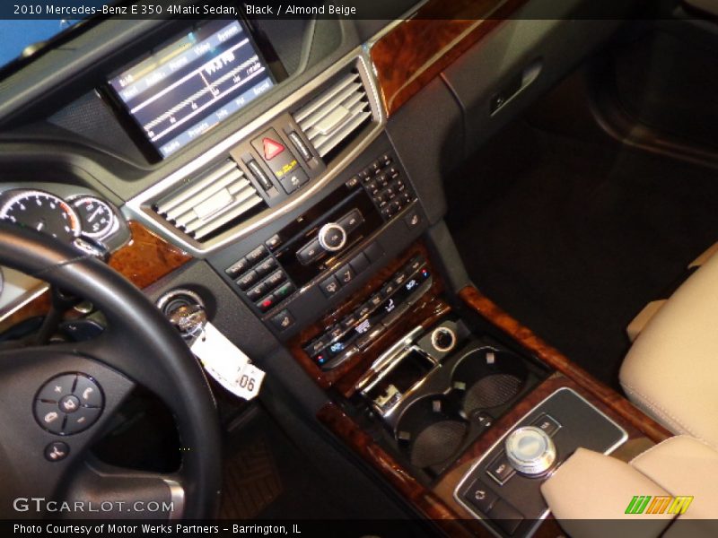 Black / Almond Beige 2010 Mercedes-Benz E 350 4Matic Sedan