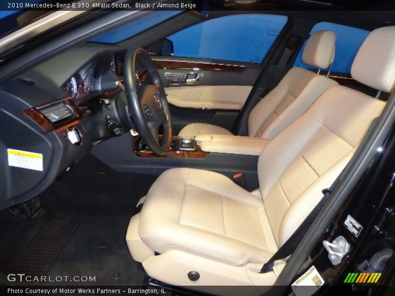 Black / Almond Beige 2010 Mercedes-Benz E 350 4Matic Sedan