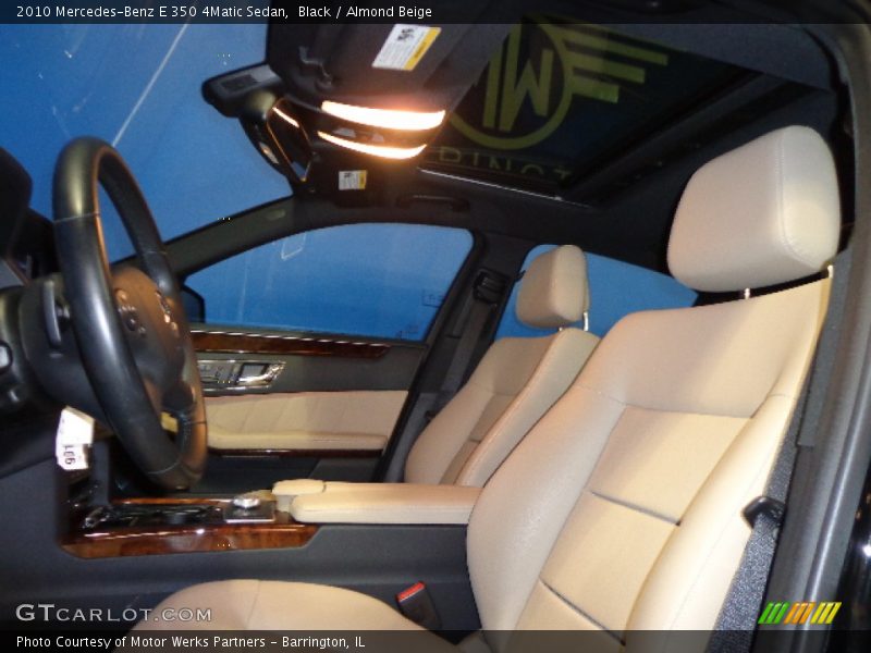 Black / Almond Beige 2010 Mercedes-Benz E 350 4Matic Sedan