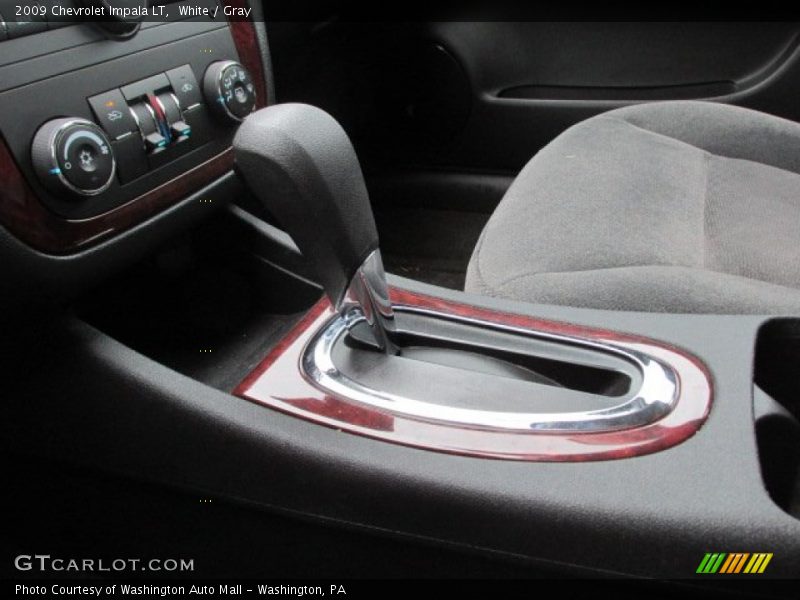 White / Gray 2009 Chevrolet Impala LT
