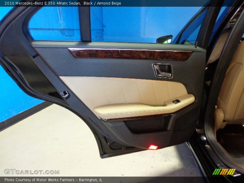 Black / Almond Beige 2010 Mercedes-Benz E 350 4Matic Sedan