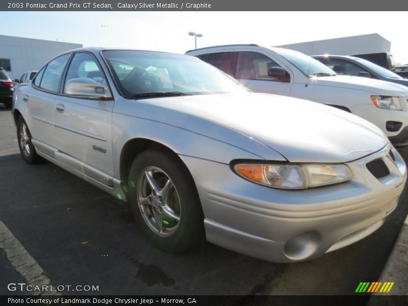 Galaxy Silver Metallic / Graphite 2003 Pontiac Grand Prix GT Sedan
