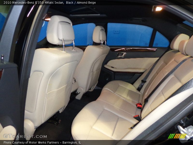 Black / Almond Beige 2010 Mercedes-Benz E 350 4Matic Sedan