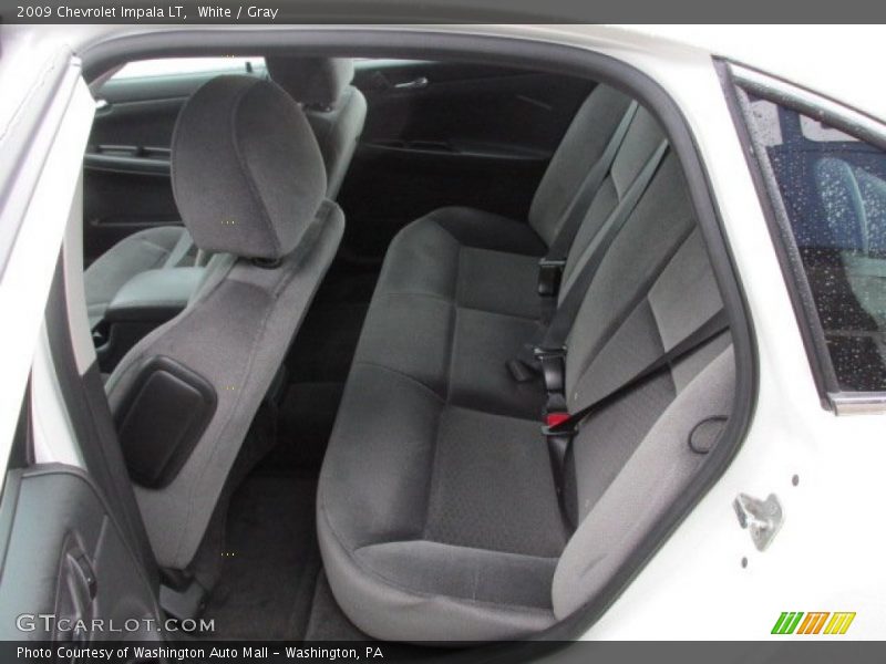 White / Gray 2009 Chevrolet Impala LT