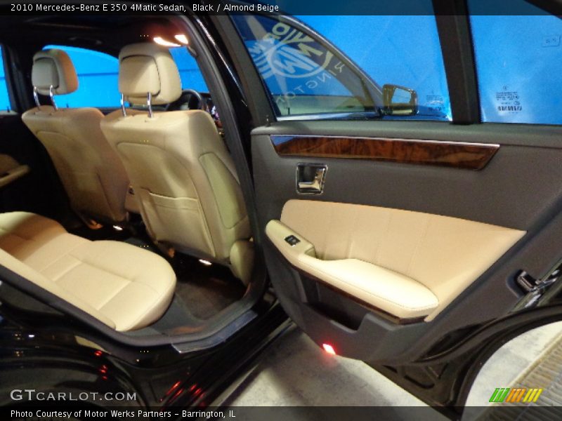 Black / Almond Beige 2010 Mercedes-Benz E 350 4Matic Sedan