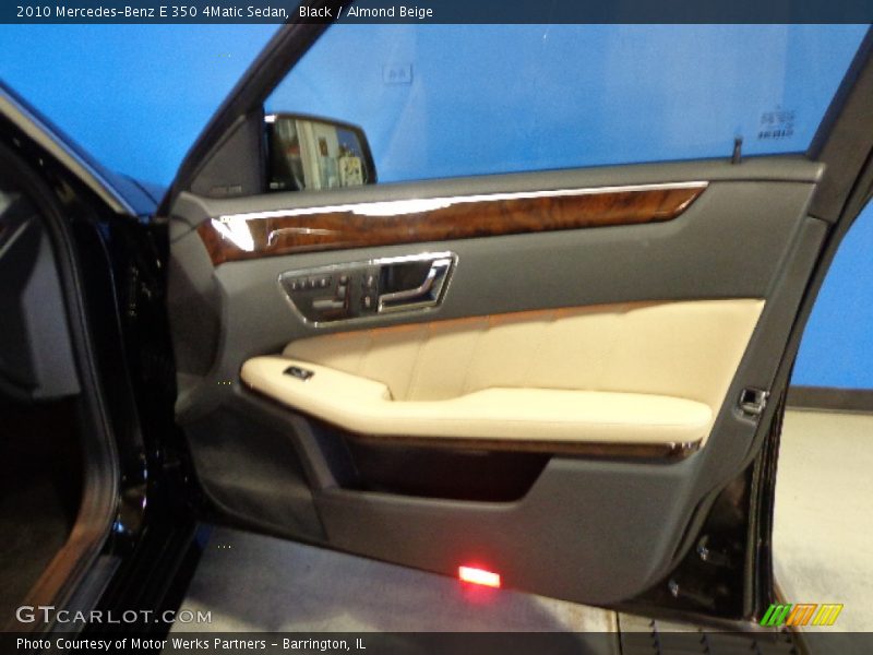 Black / Almond Beige 2010 Mercedes-Benz E 350 4Matic Sedan