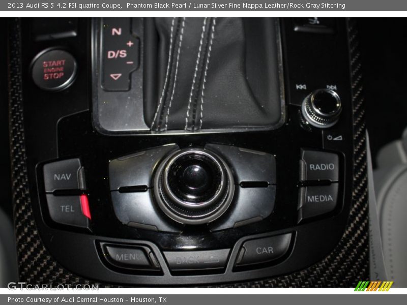 Phantom Black Pearl / Lunar Silver Fine Nappa Leather/Rock Gray Stitching 2013 Audi RS 5 4.2 FSI quattro Coupe