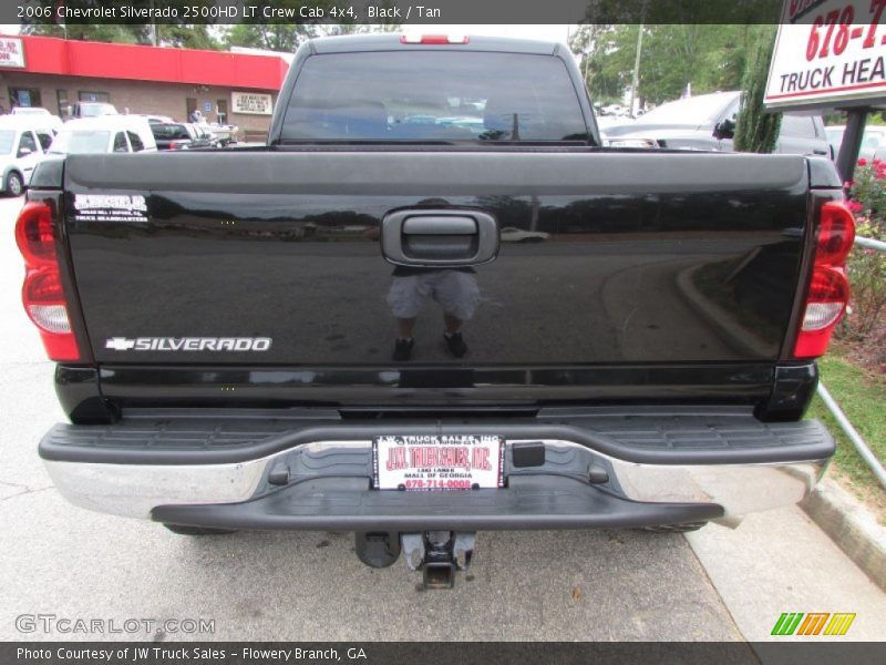 Black / Tan 2006 Chevrolet Silverado 2500HD LT Crew Cab 4x4