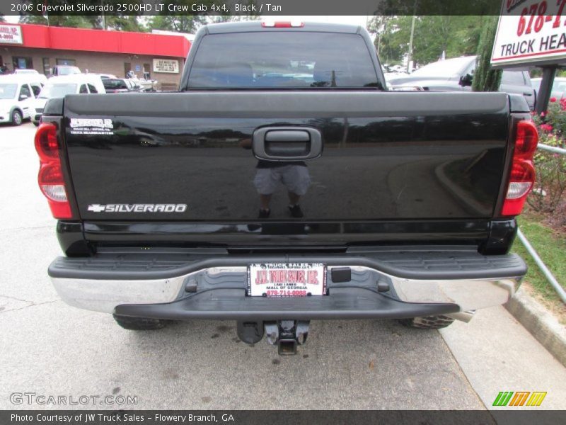 Black / Tan 2006 Chevrolet Silverado 2500HD LT Crew Cab 4x4