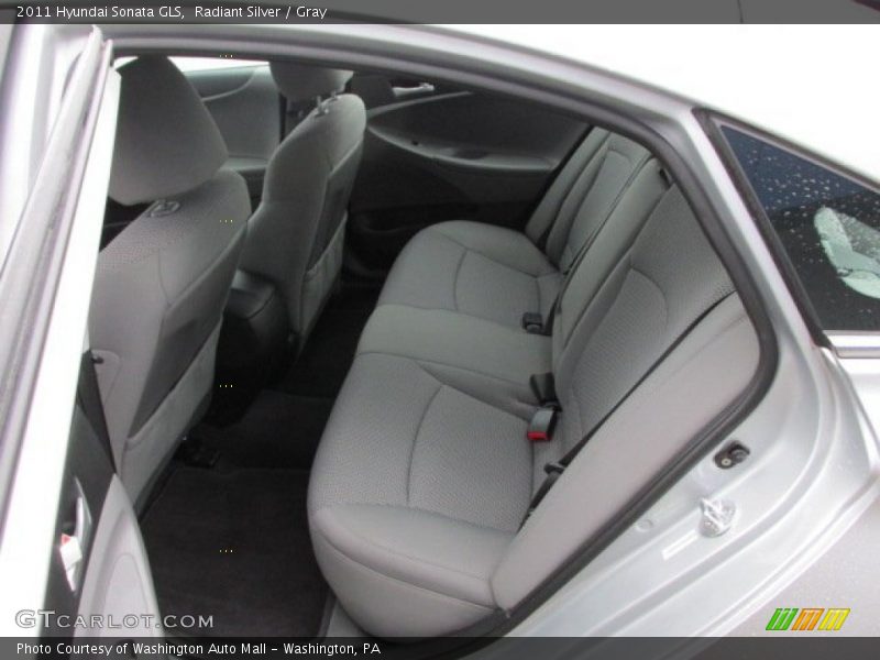 Radiant Silver / Gray 2011 Hyundai Sonata GLS