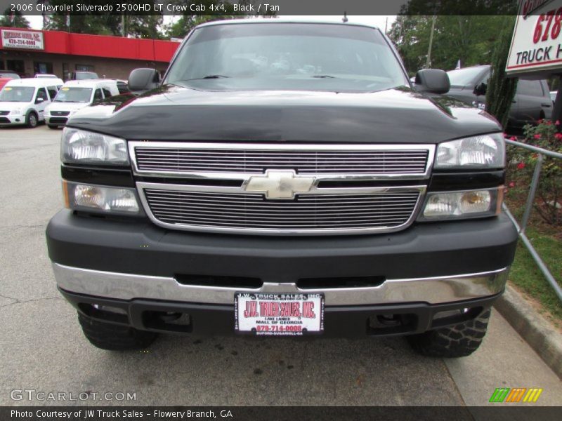 Black / Tan 2006 Chevrolet Silverado 2500HD LT Crew Cab 4x4