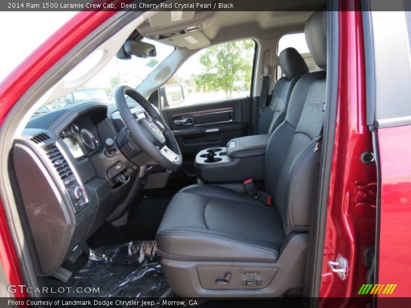  2014 1500 Laramie Crew Cab Black Interior