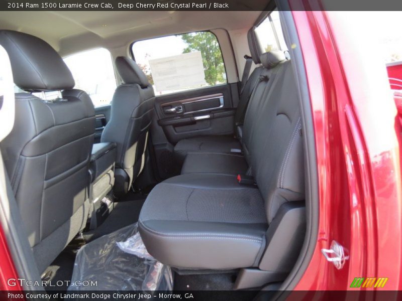 Rear Seat of 2014 1500 Laramie Crew Cab