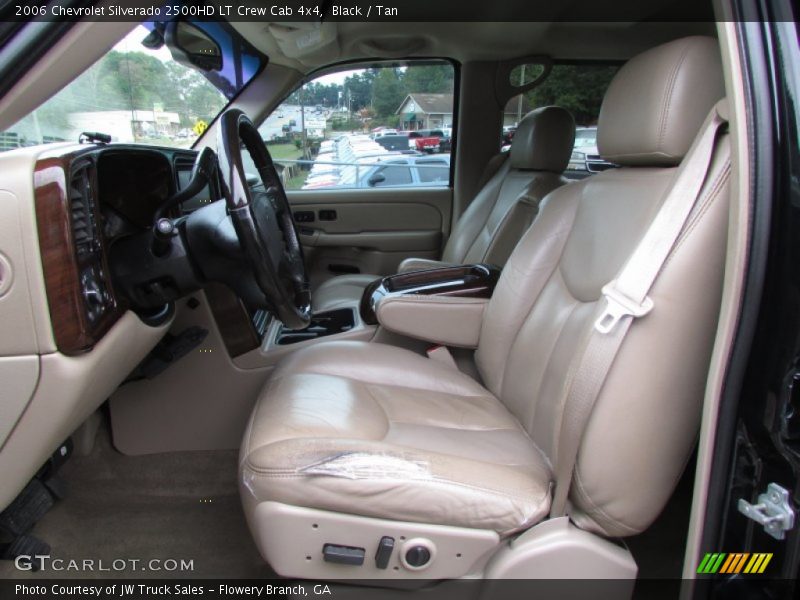 Black / Tan 2006 Chevrolet Silverado 2500HD LT Crew Cab 4x4