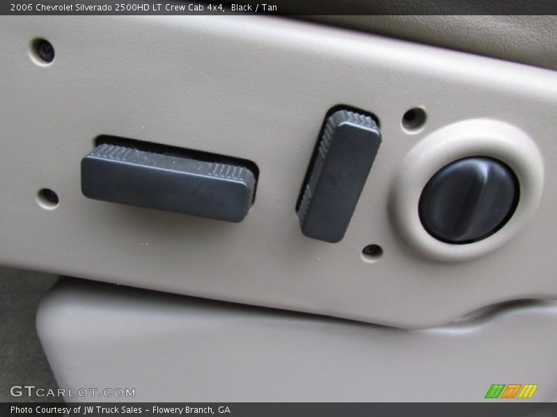 Black / Tan 2006 Chevrolet Silverado 2500HD LT Crew Cab 4x4