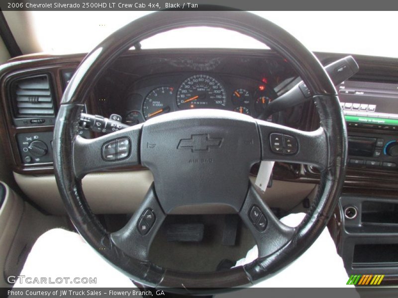 Black / Tan 2006 Chevrolet Silverado 2500HD LT Crew Cab 4x4