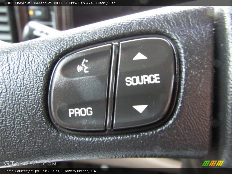 Black / Tan 2006 Chevrolet Silverado 2500HD LT Crew Cab 4x4