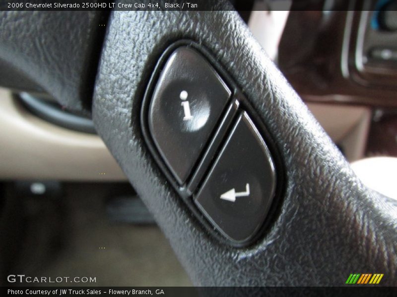 Black / Tan 2006 Chevrolet Silverado 2500HD LT Crew Cab 4x4