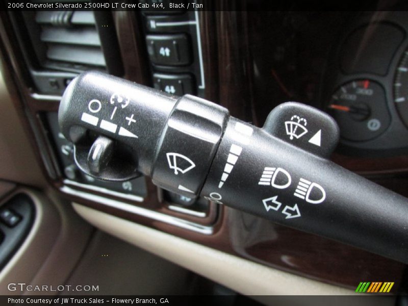 Black / Tan 2006 Chevrolet Silverado 2500HD LT Crew Cab 4x4