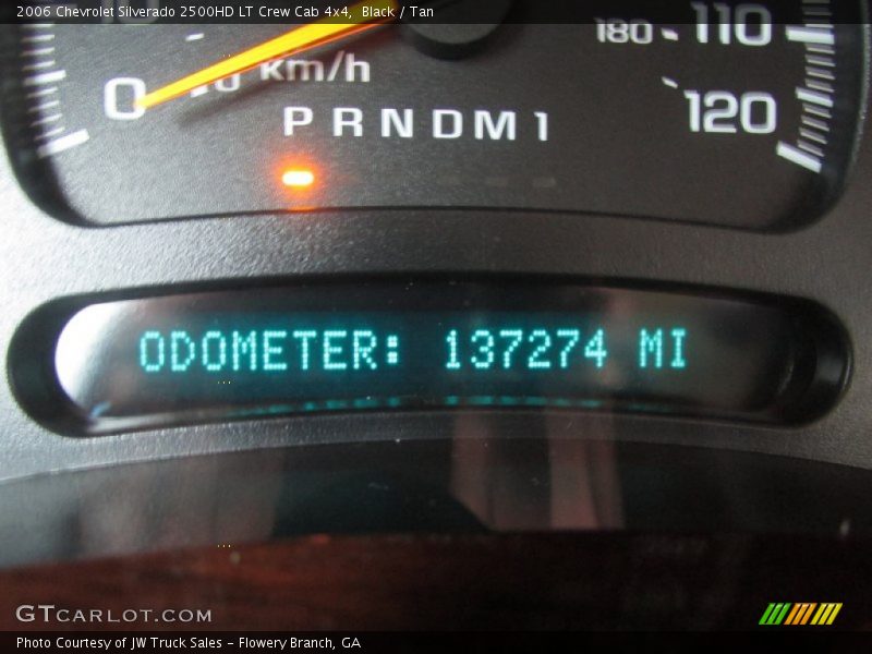 Black / Tan 2006 Chevrolet Silverado 2500HD LT Crew Cab 4x4