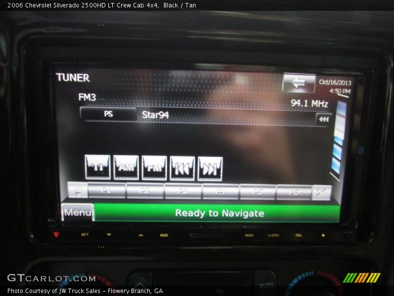 Black / Tan 2006 Chevrolet Silverado 2500HD LT Crew Cab 4x4