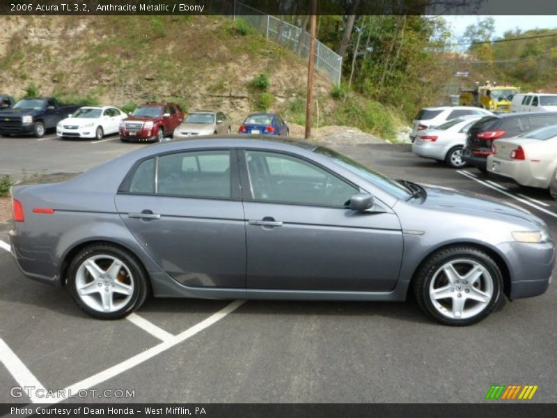 Anthracite Metallic / Ebony 2006 Acura TL 3.2