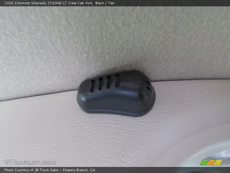Black / Tan 2006 Chevrolet Silverado 2500HD LT Crew Cab 4x4