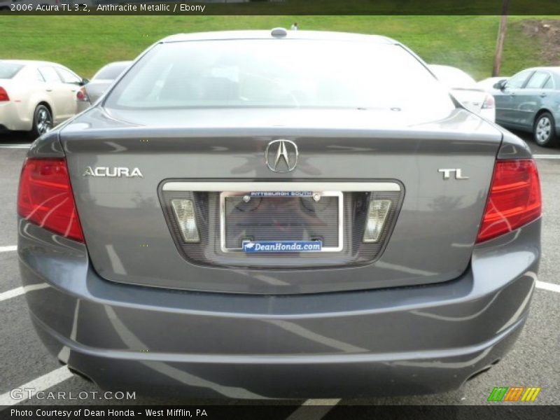 Anthracite Metallic / Ebony 2006 Acura TL 3.2