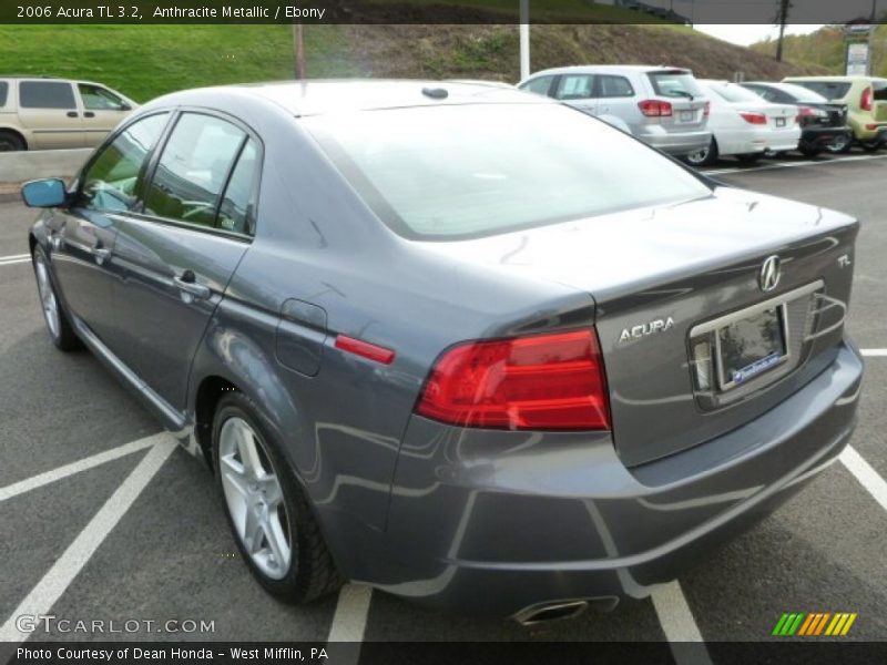 Anthracite Metallic / Ebony 2006 Acura TL 3.2
